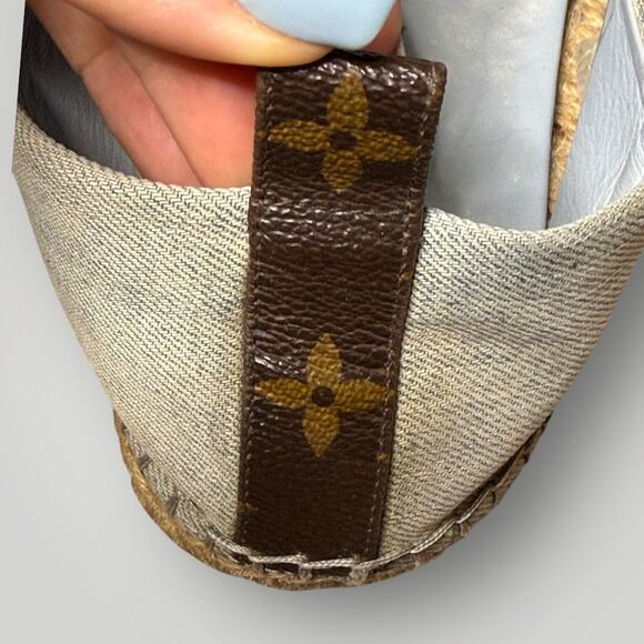 LOUIS VUITTON Men’s Espadrilles sz 8 - Picture 9 of 13